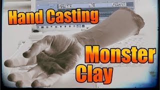 Hand Casting Using Alginate amp Monster Clay [upl. by Pros]