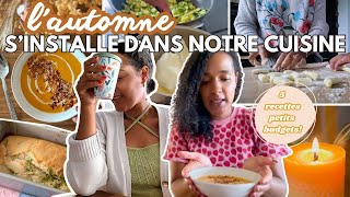 🍁 5 Recettes Petits Budgets De Saison  Crème Dorée DAutomne Soufflé Béchamel Gnocchi Gratinés [upl. by Kala]