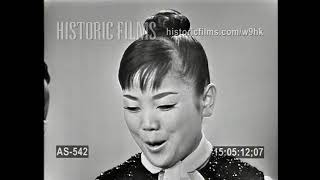 THE KIM SISTERS ASIAN TRIO PERFORM AL JOLSON MEDLEY 1963 [upl. by Noseaj]