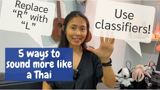 5 COMMON mistakes foreigners make when speaking Thai  Thai language lesson [upl. by Saberhagen]