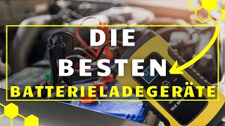 Batterieladegerät TEST  Die 3 besten Autobatterie Ladegeräte im VERGLEICH [upl. by Kurzawa]