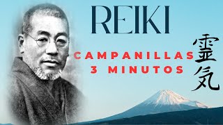 Música para Reiki  Campanillas cada 3 minutos  Reiki for Cleansing the Chakras [upl. by Raeann]