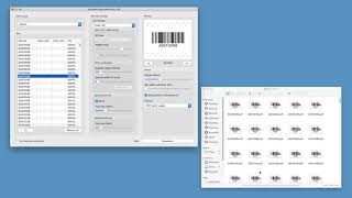 Bulk barcode generator creates serial barcodes Code 128 use it for sequential barocdes [upl. by Drofhsa]