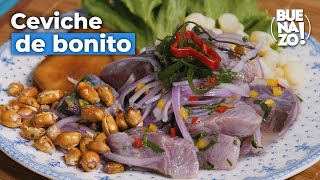 Receta de ceviche de bonito  Buenazo [upl. by Fausta913]