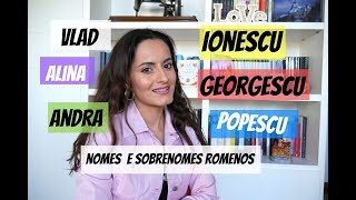 🗣Estes são os nomes típicos na Romênia🇹🇩 [upl. by Claribel]