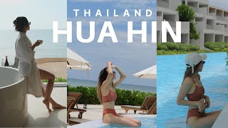 HUA HIN Vlog 2022 🇹🇭 where to stay and eat for beautiful BEACH VIEW amp the best SPA in town [upl. by Desma576]