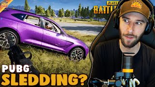 Who Knew PUBG Had Sledding ft C Dome amp HollywoodBob  chocoTaco PUBG Erangel Squads Gameplay [upl. by Akeryt933]