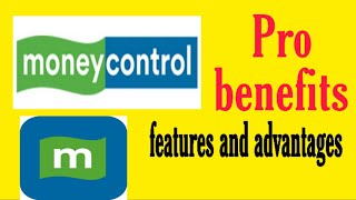 Money control Pro benefits and features  मनी कंट्रोल प्रो ऐप review  stock market [upl. by Akisej]