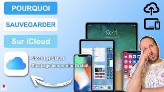 Pourquoi Sauvegarder son iPhone ou iPad avec iCloud  Stockage Saturé et temporaire offert [upl. by Brennen252]