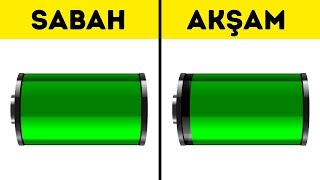 Telefonunuzun Pilinin Daha Çok Dayanması İçin 13 Sır [upl. by Rockie]