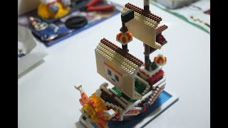 Onepiece Thousand Sunny BLOCKS cartoon series Stop motion [upl. by Kcirddahc217]