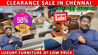 பாதி விலையில் புதிய பர்னிச்சர்  Cheapest Luxury Furniture  Furniture EXPO  Furniture in Chennai [upl. by Tolland]