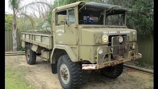 Billy Bairds Australian Army Truck [upl. by Felicity]