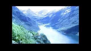 Geirangerfjord the entire attractive fjord appearing in Norway [upl. by Care]