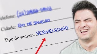 RESPOSTAS DE PROVAS MAIS ENGRAÇADAS 10 [upl. by Anileuqcaj]