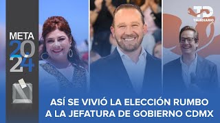 Quién ganó la elección a la jefatura de Gobierno en CdMx [upl. by Cromwell]