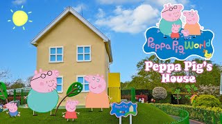 Inside PEPPA PIGS House at Peppa Pig World April 2022 [upl. by Kwabena]