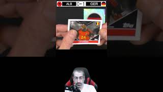 Wunsch Partie  Albanien gegen Deutschland topps sticker euro2024 deutschland albania fußball [upl. by Ahseiuqal258]