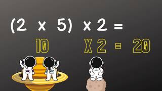 Associative Property for 3rd Graders  Astronauts in Space free worksheet below [upl. by Ophelia]