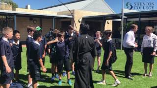 Japanese Archery Kyudo Demo Feb 2017 [upl. by Laniger]