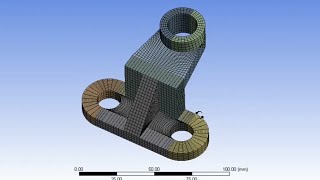 How to Obtain Hexahedral Structural Meshing in ANSYS  Learn Mesh Structuring Techniques [upl. by Elletnuahc]