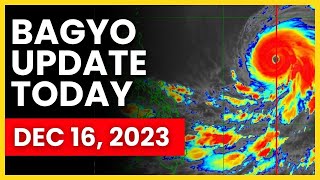 Bagyo Update Today Dec 16 2023  LPA Update Today  Typhoon Update Today  PAGASA [upl. by Avis]