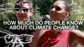 We Quizzed Strangers With Climate Change Trivia  Dee on the Street [upl. by Faythe]