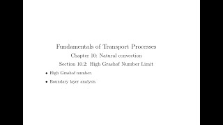 Chapter 10 Section 102 Part 2 Natural convection [upl. by Liddie]