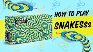 How to play Snakesss — The Slippery Social Deduction Game by Big Potato [upl. by Lonny]