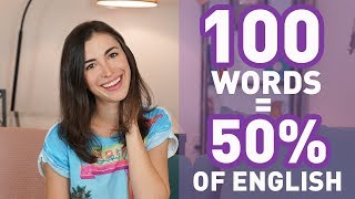 100 MOST COMMON ENGLISH WORDS  BEGINNER VOCABULARY [upl. by Tennos]