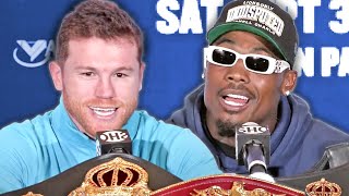 Canelo vs Jermell Charlo • Full Final Press Conference amp Face Off Video [upl. by Anan]