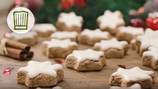 Zimtsterne  Traditionelles Gebäck zur Weihnachtszeit by chefkochde [upl. by Lalise]