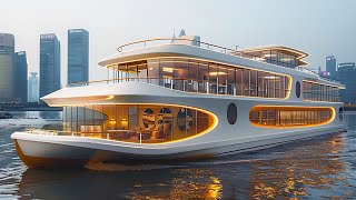 INSANE HOUSEBOATS THAT HAVE REACHED A NEW LEVEL [upl. by Malkin]