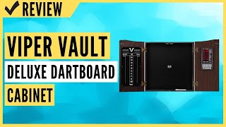 Viper Vault Deluxe Dartboard Cabinet with Integrated Pro Score Review [upl. by Zachary]