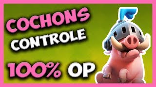 COCHONS ROYAUX NOUVELLE MÉTA 100 OP  ZooZoo sur Clash Royale [upl. by Dorlisa]