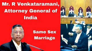 Attorney General of India Mr R Venkataramani  Supreme Court of India [upl. by Jon]