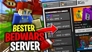 Der BESTE Bedwars SERVER für MCPE 😯 Minecraft Bedrock  PS4  XboxOne  Switch  PE  Win10 [upl. by Idonna883]