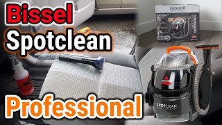 BISSEL SPOTCLEAN PRO UNBOXING AND DEMONSTRATION  Best Extractor For Car Detailing [upl. by Greenquist]