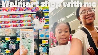 Walmart Shop With Me  Rapid Shop Through New BabyKid Items  more [upl. by Claudette]