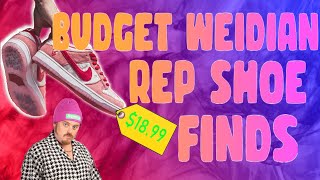 Budget Weidian Shoe Finds Dunks Yeezy Jordan 1 [upl. by April]