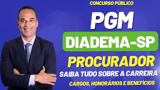 Procurador PGM DiademaSP Edital publicado [upl. by Eisac904]