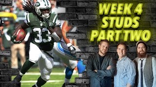 Week 4 Studs Part Two  The Fantasy Footballers [upl. by Selassie]