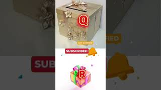 Choose gift box try your lock Q OR R chooseyour money [upl. by Einner]