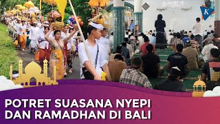 Nyepi dan Ramadhan Bersamaan di Bali Desa Adat Sampaikan Pesan Toleransi [upl. by Pickard523]