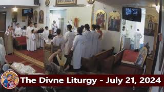 The Divine Liturgy  Fr Michael Ibrahim  July 21 2024 [upl. by Karab]