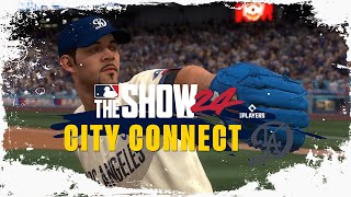 Los Angeles Dodgers City Connect Jerseys in MLB The Show 24 [upl. by Friedman414]