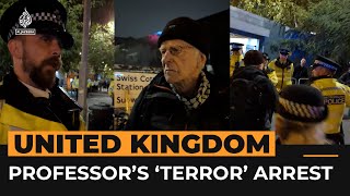 Jewish academic arrested in UK over ‘terrorism’ after Gaza speech  Al Jazeera NewsFeed [upl. by Antonella331]