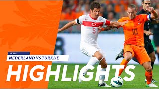 Highlights Nederland  Turkije 07092012 WK 2014kwalificatie [upl. by Inele]