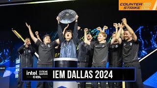 G2  ЧЕМПІОНИ IEM DALLAS 2024  CS2 [upl. by Yesak545]