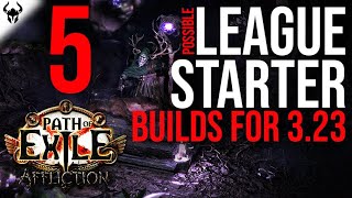 Path Of Exile 323 Starter Builds 🔥 5 Possible PoE Affliction Starter Builds 2023 [upl. by Nelleeus]